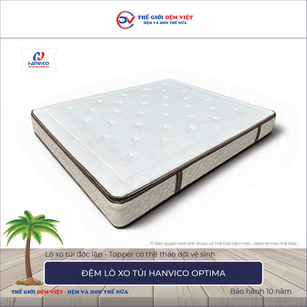 Đệm lò xo Hanvico Optima